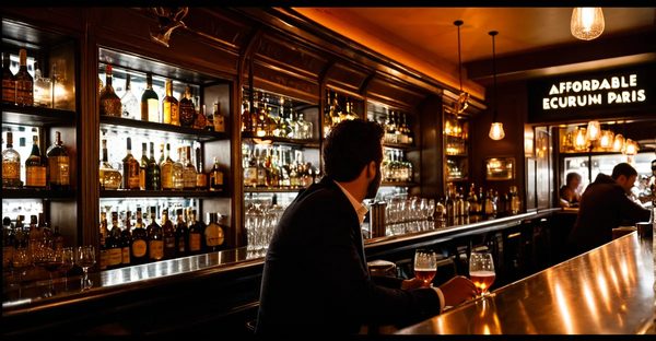 Bars abordables à paris : top bons plans et happy hours